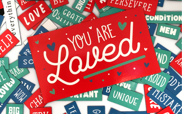 My Mindset Magnets - Positive affirmation magnet set for kids and adults